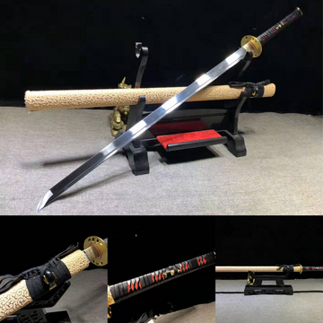 The Shinobigatana Handmade Ninjato Manganese Steel-Romance of Men